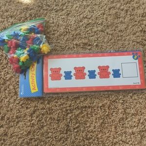 Home school counting and sequence bears